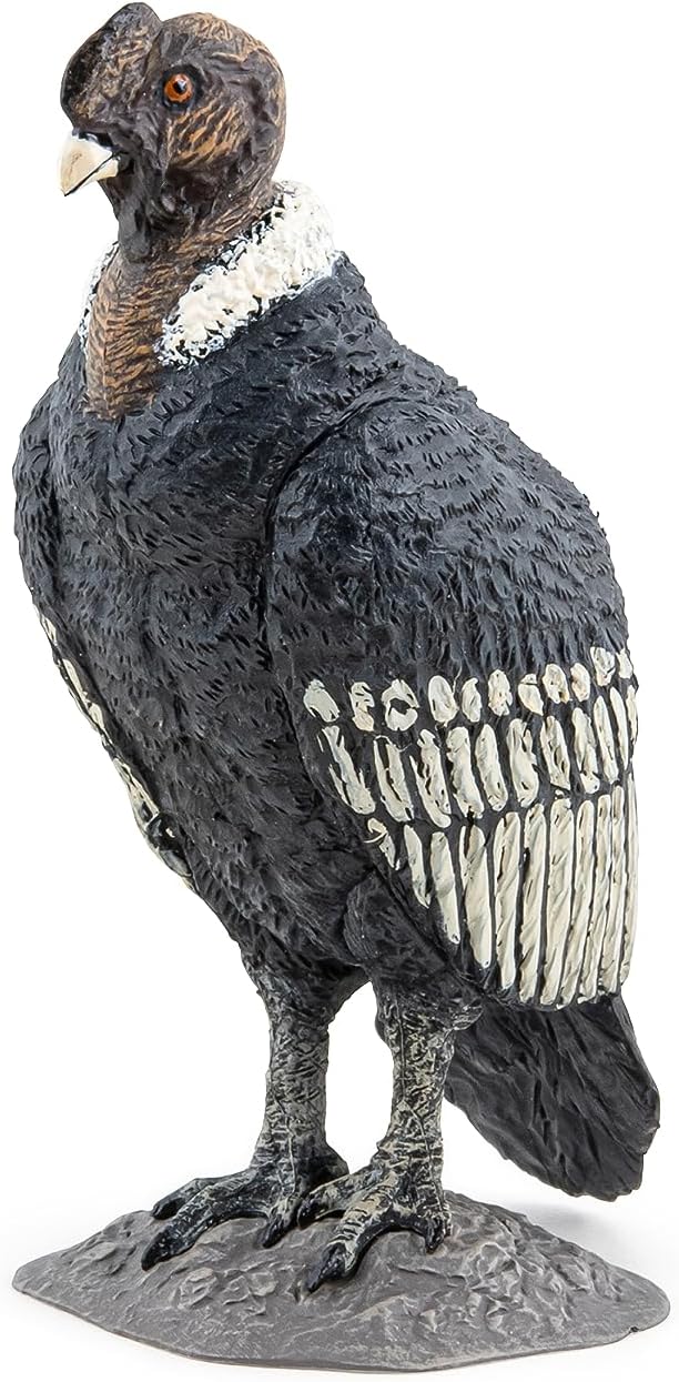 Figura Cóndor De Los Andes Pintada A Mano Papo