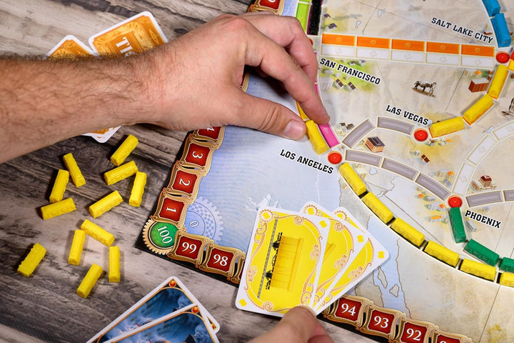 Juego De Mesa Aventureros Al Tren! America Refresh Niños