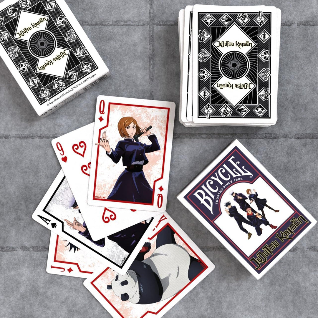Cartas Bycycle Diseño Jujutsu Kaisen Para Adultos