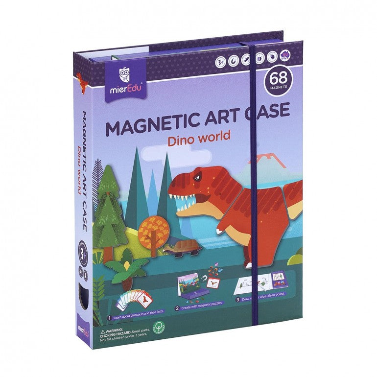 Juego Arte Magnético Dinosaurio Para Niños