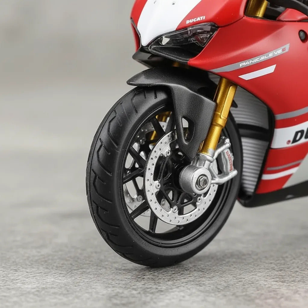 Moto Coleccionable Escala 1:18 Maisto Ducati Monster Rojo