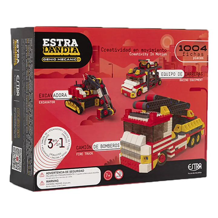 Set Construcción Motricidad Genio Mecánico 1004 pza
