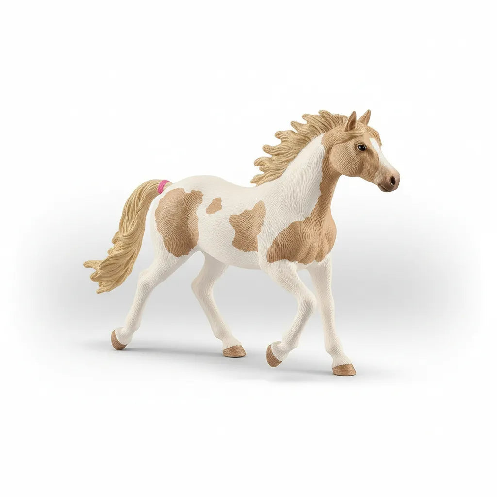 Figura Coleccionable Caballo Paint Pintada A Mano