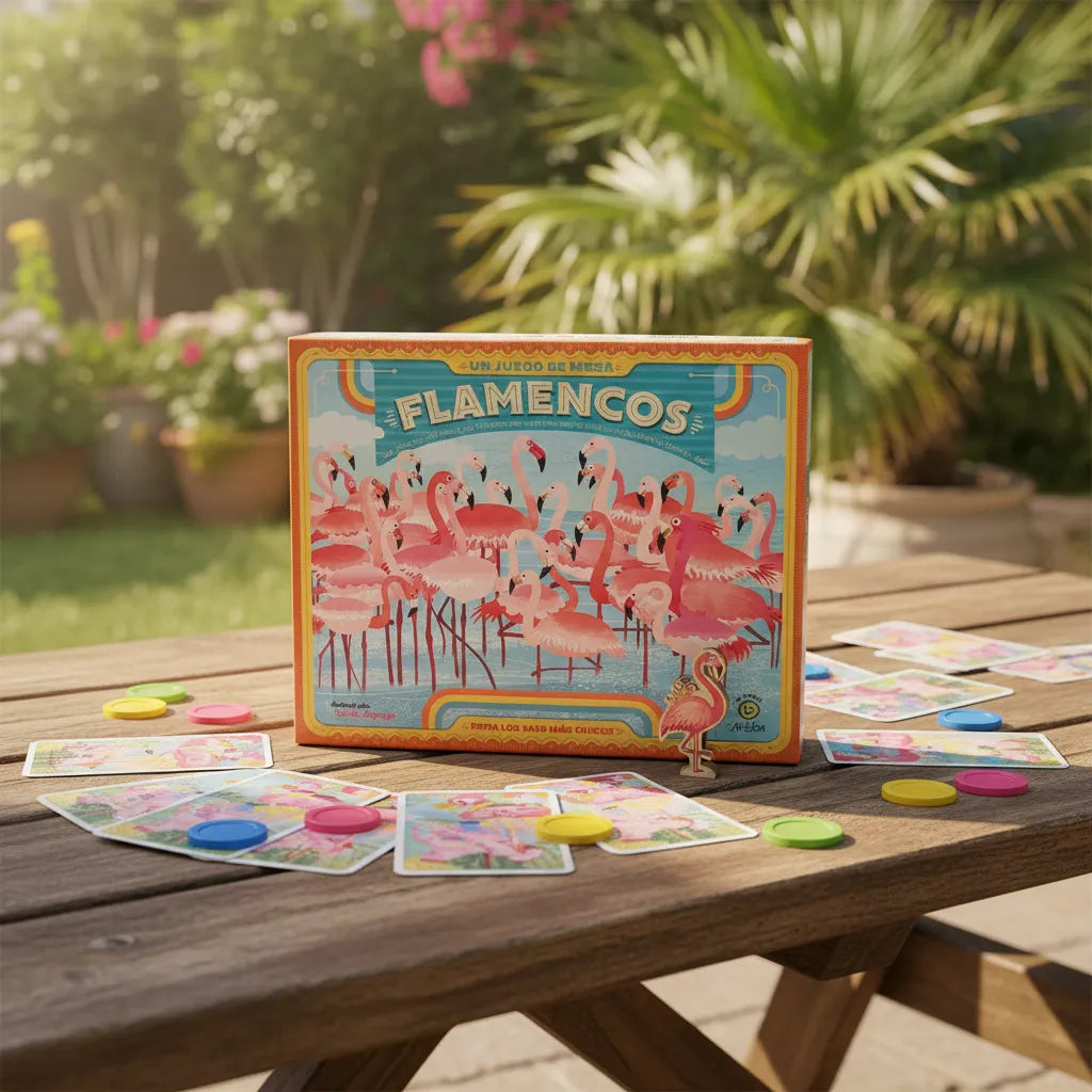 Juego De Mesa Flamencos Juego De Estrategias Para Niños