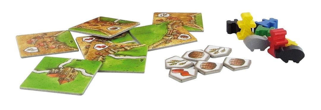 Juego Carcassonne Constructores Y Comerciante