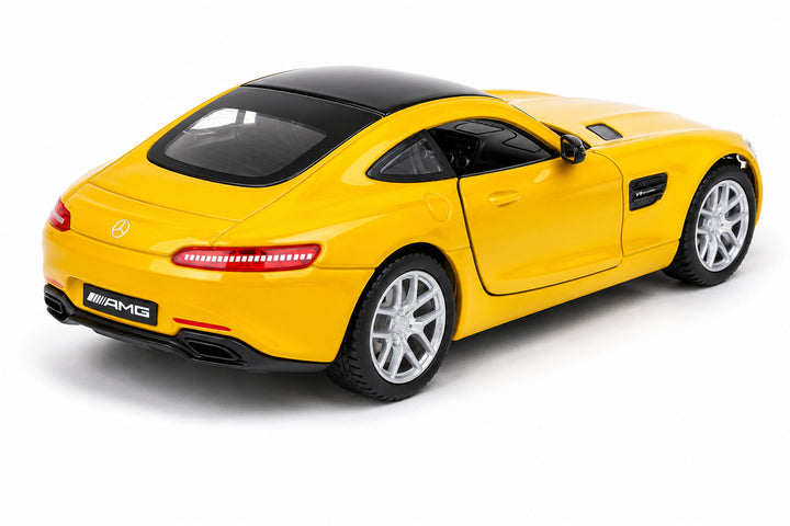 Carro Coleccionable A Escala 1/32 Mercedes-amg Gt Amarillo