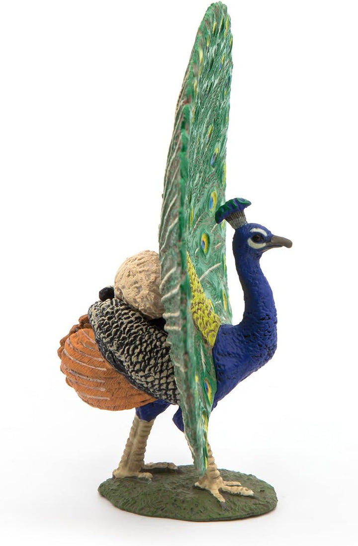 Figura Coleccionable Pavo Real papo Para Niños