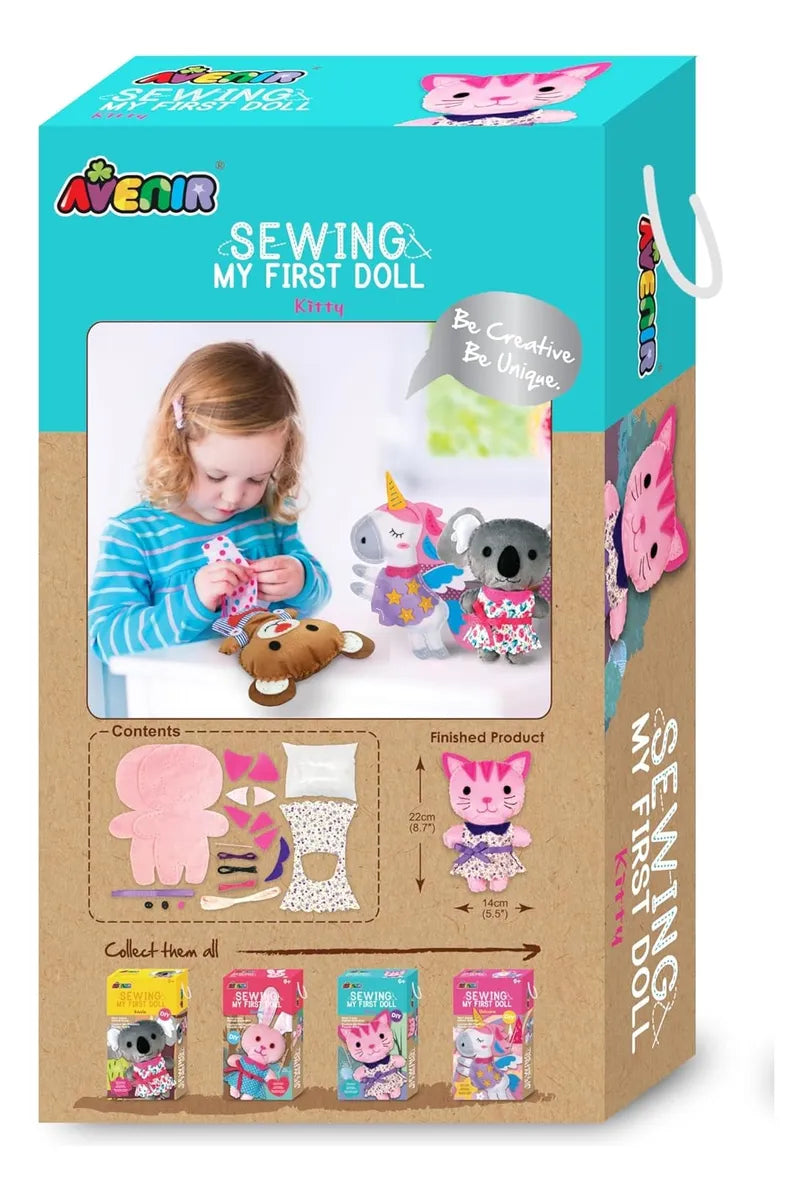 Set De Arte Y Manualidades Amigos Tejidos Gato