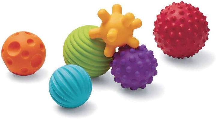 Juego Pelotas Sensoriales Bebe 6 Piezas Niños