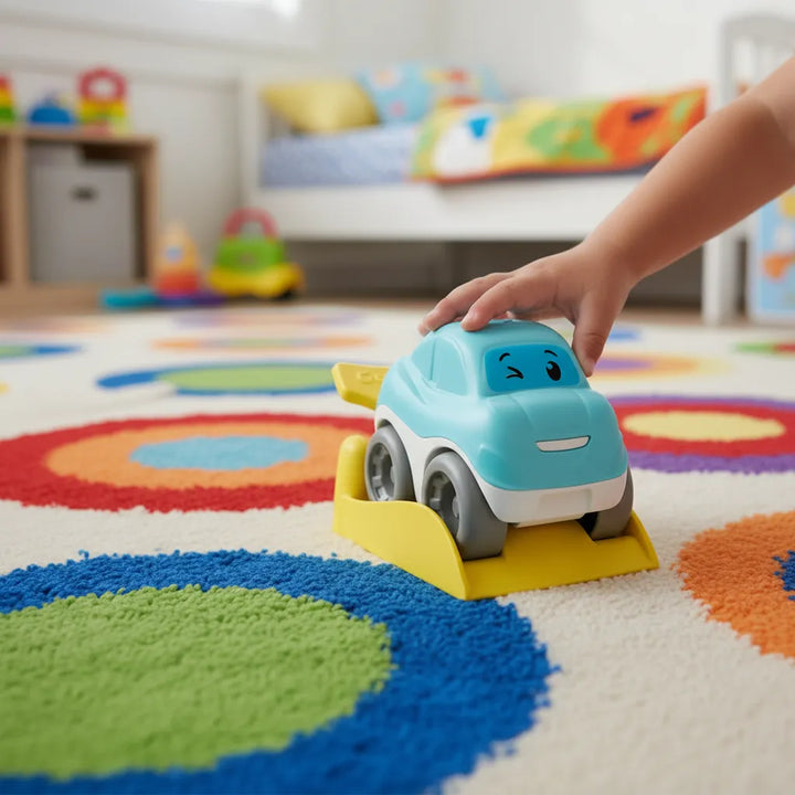 Carro De Juguete Giros Locos azul para Bebes