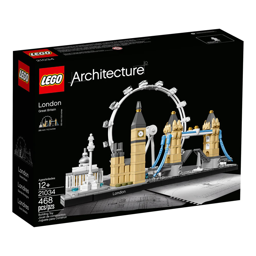 Lego Set De Construcción Londres 468 Piezas Adulto