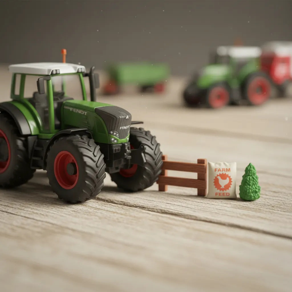 Juguete Set De Granja Con Tractor Para Niños