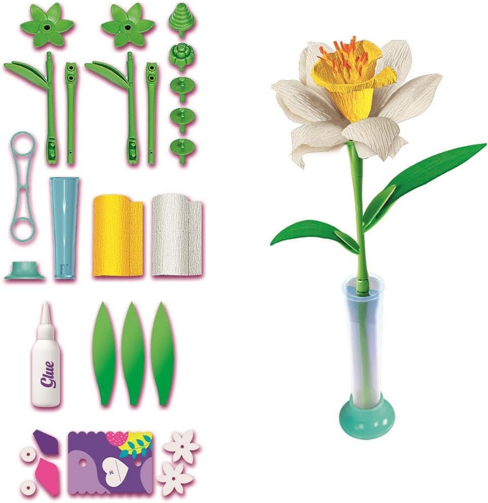Juego Científico Creativo Flores Narcisos Para Niños Niñas