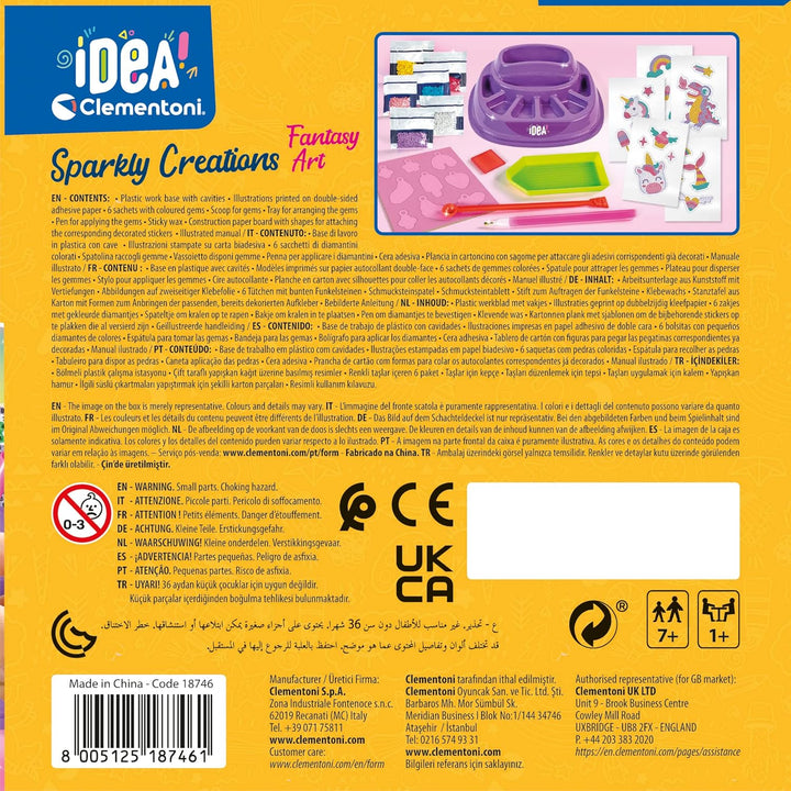 Juego Kit Creativo Creaciones Brillantes Para Niños Niñas