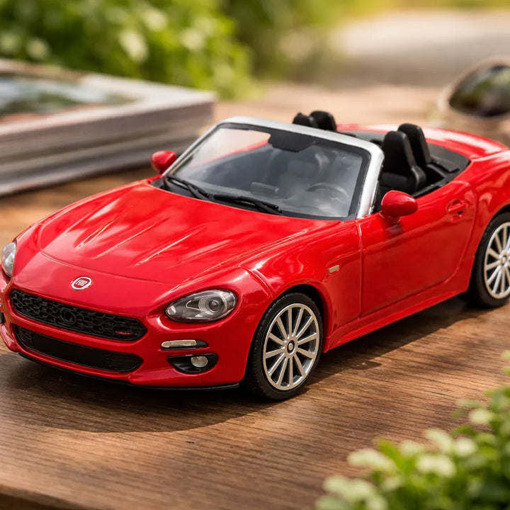 Carro Coleccionable A Escala 1:43 Fiat 124 Spider