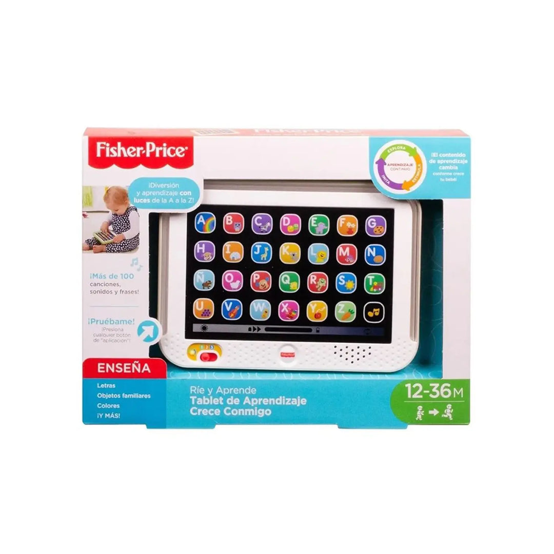 Juguete Tablet Aprendizaje Crece Conmigo Azul Niños