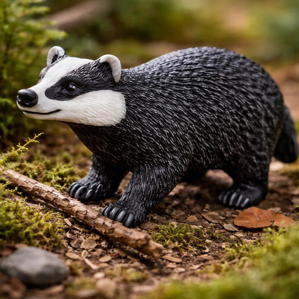 Figuras animales Tejón Pintada A Mano Schleich