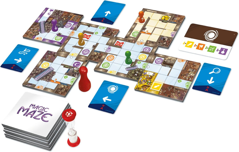 Juego De Mesa Magic Maze Para Adultos