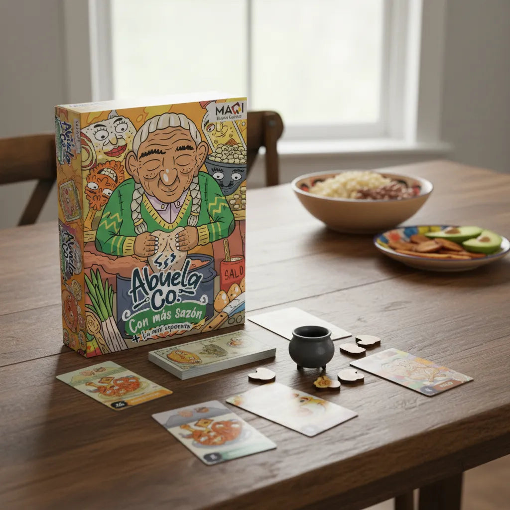 Juego De Mesa Abuela Co Y Mini Expansion