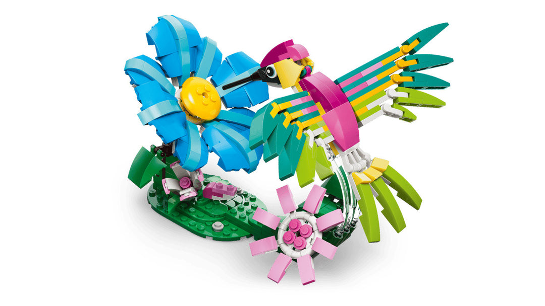 Juego De Construcción 3 En 1 Colibrí 312 Piezas Para Niños