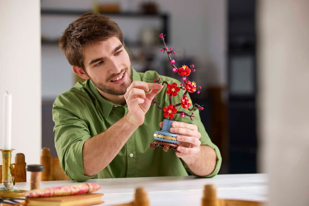Juego De Construcción Lego Flor De Ciruelo 327 Piezas Niños