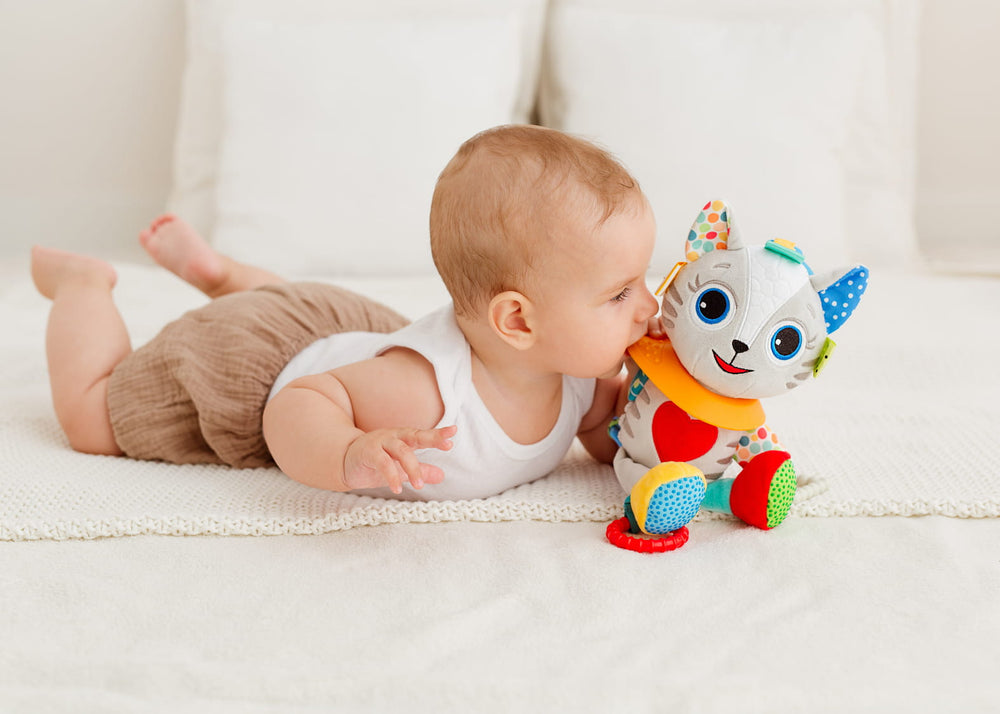 Juguete Sensorial Gato De Actividades Bebés