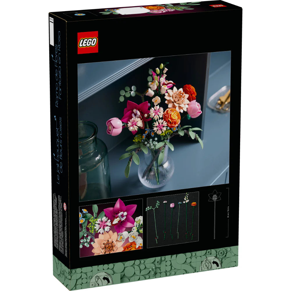 Juego De Construcción Botanicals Ramo De Flores Adultos