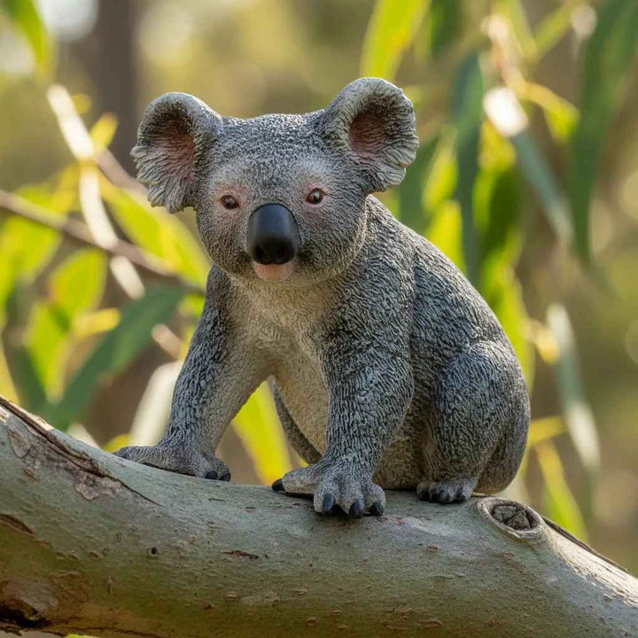 Figura Animales Koala Pintado A Mano Niños