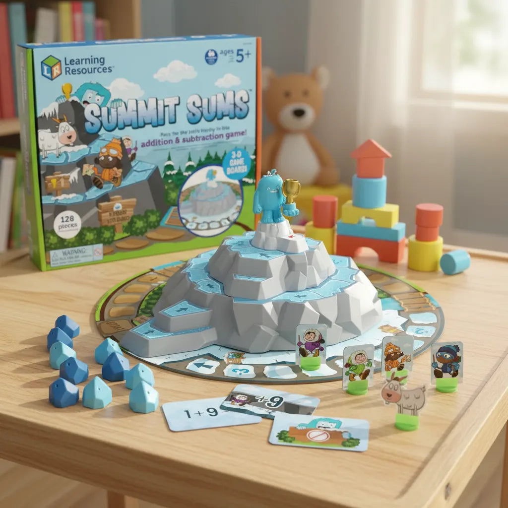 Juego De Mesa Summit Sums Para Niños