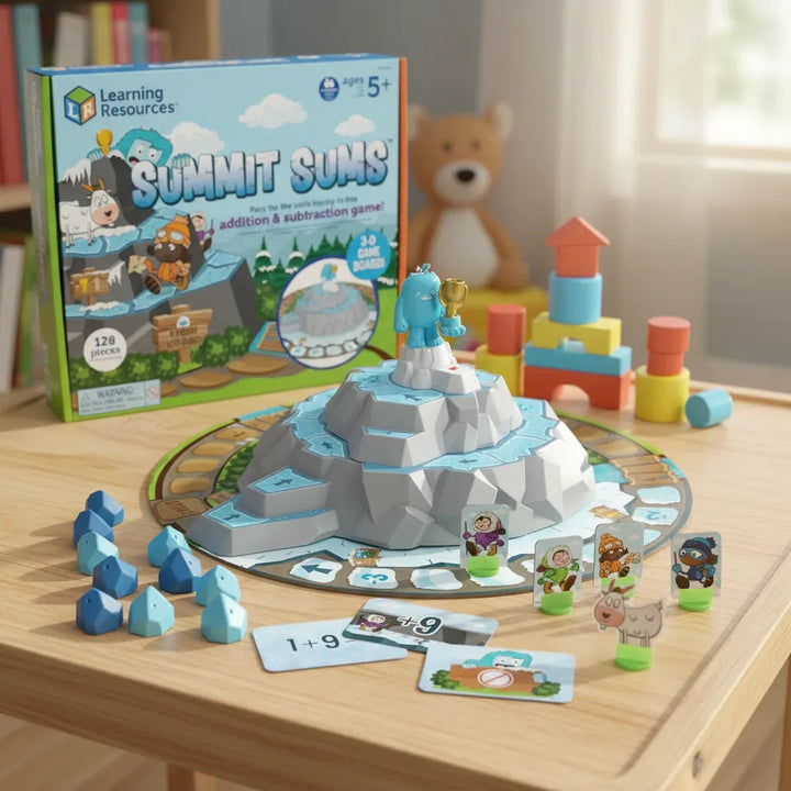 Juego De Mesa Summit Sums Para Niños