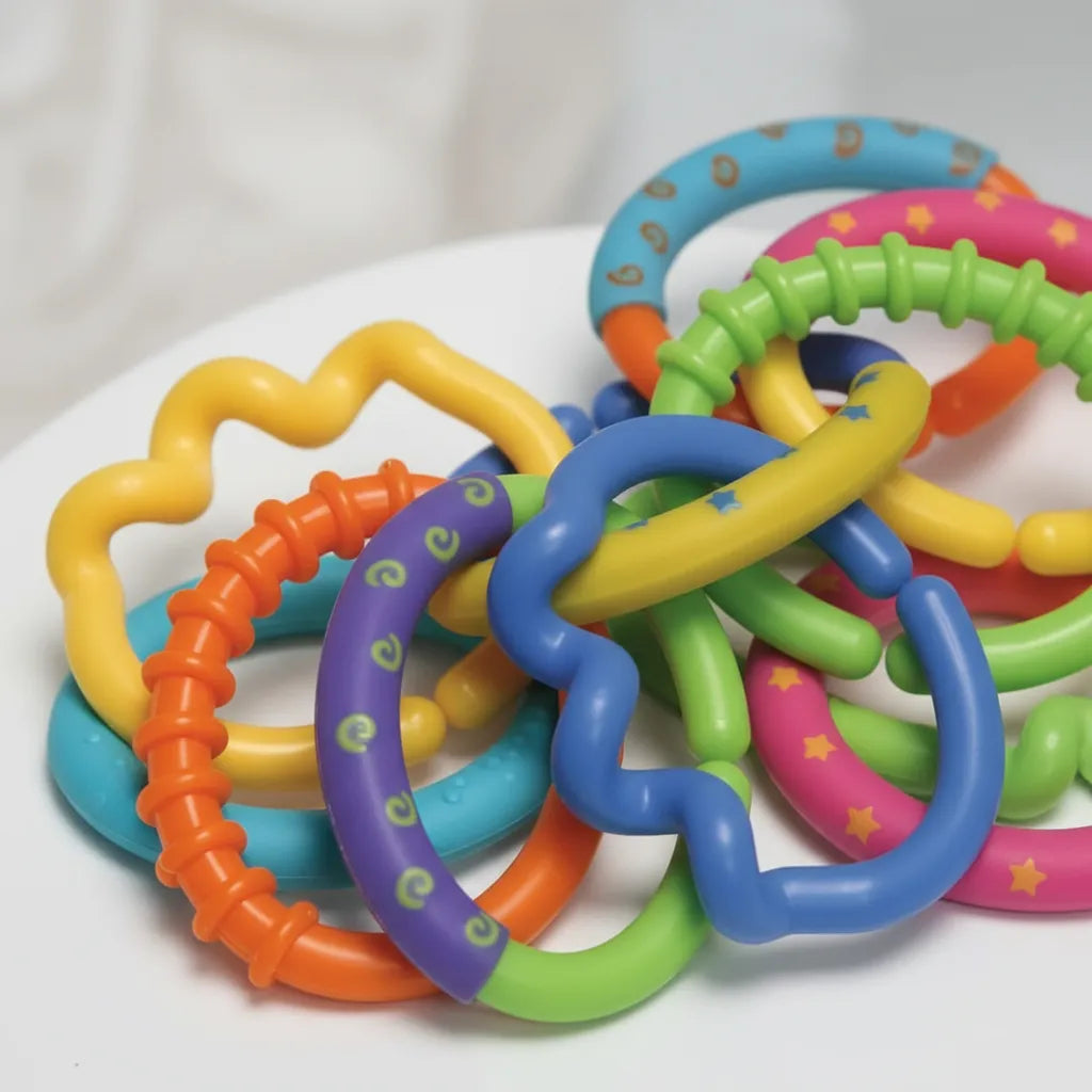 Set De Aros Sensoriales Bebés Mordedores