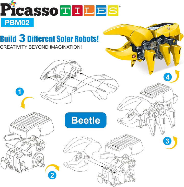 Juego Construcción Robot Solar 3 En 1 Para Niños