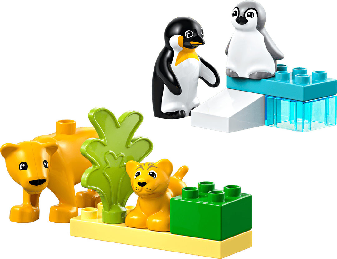 Juguete De Construcción Fauna Salvajes 42 Pizas Lego Original