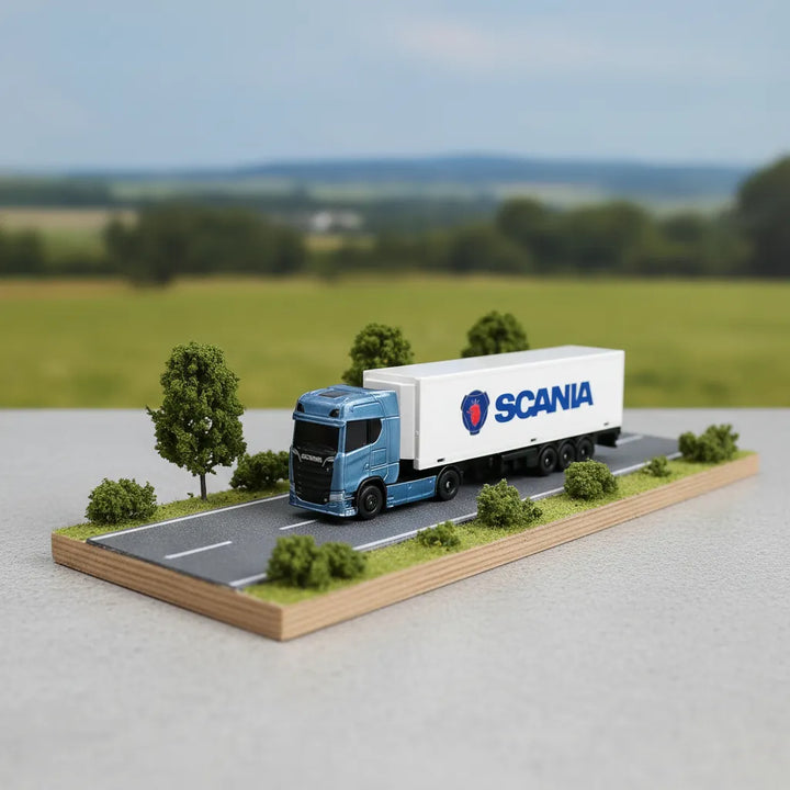Camión a escala Contenedor Scania Maisto
