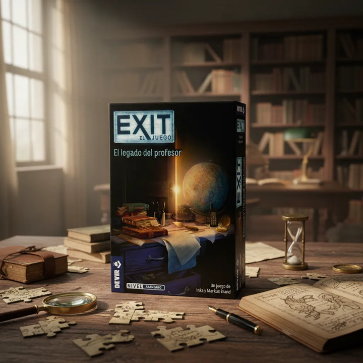 Juego De Mesa Exit El Legado Del Profesor Niños