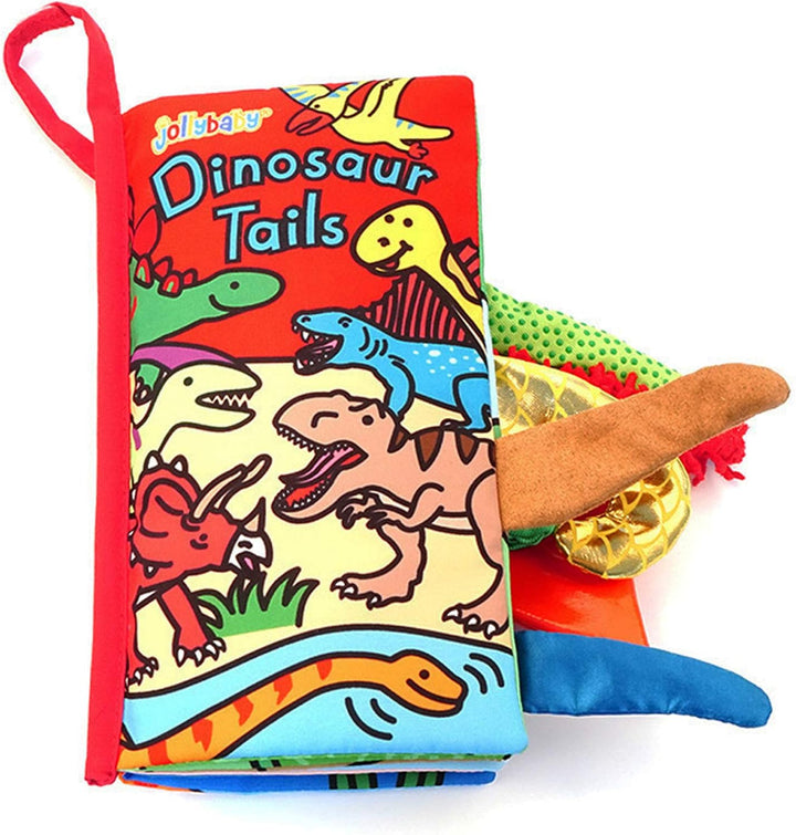 Libro Tela Colas Texturas Dinosaurios Niños