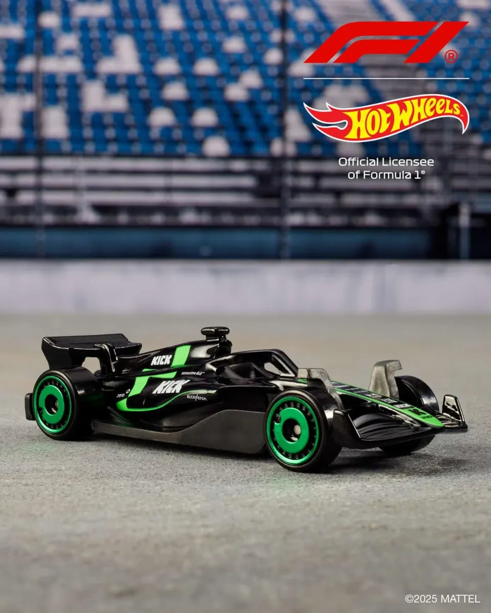 Set Wheel Fórmula 1 2024 Escala 1:64 Niños Azul