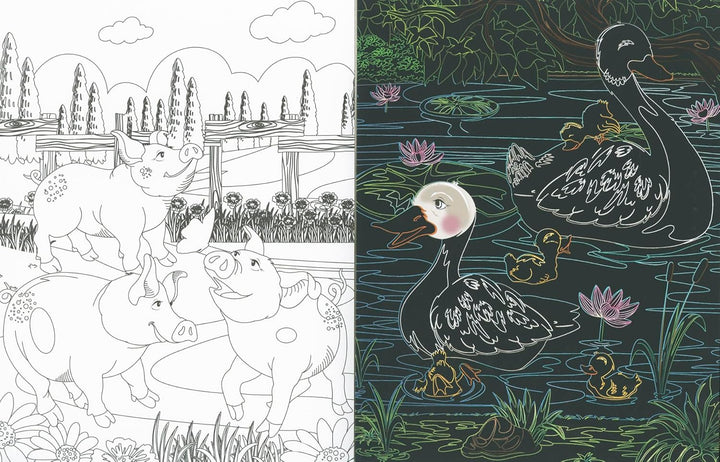 Libro Animales De La Granja Raspa Y Descubre Para Niños