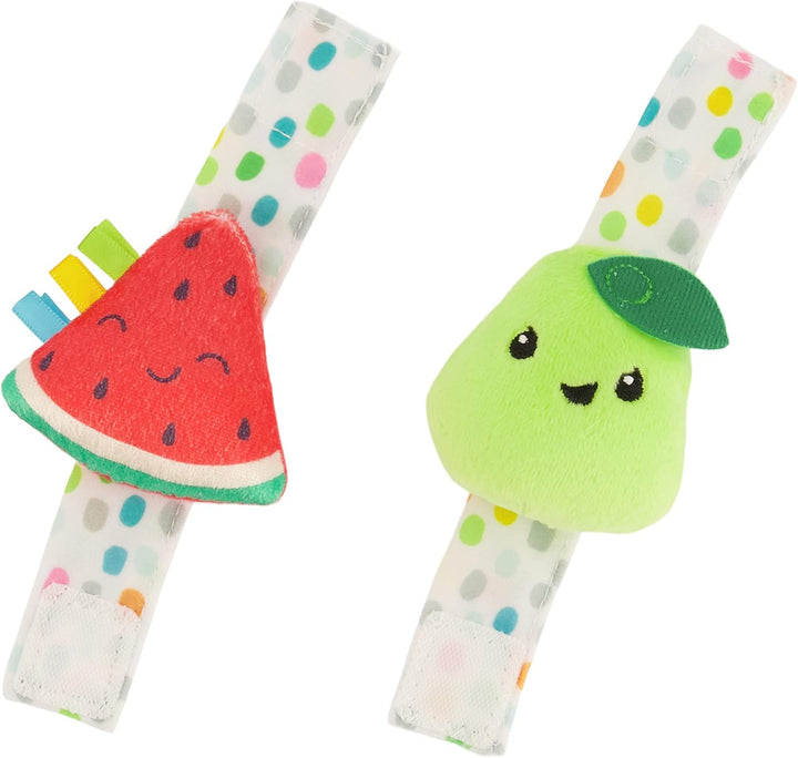 Set Sensorial 3 En 1 Para Bebé Frutas Sonajero