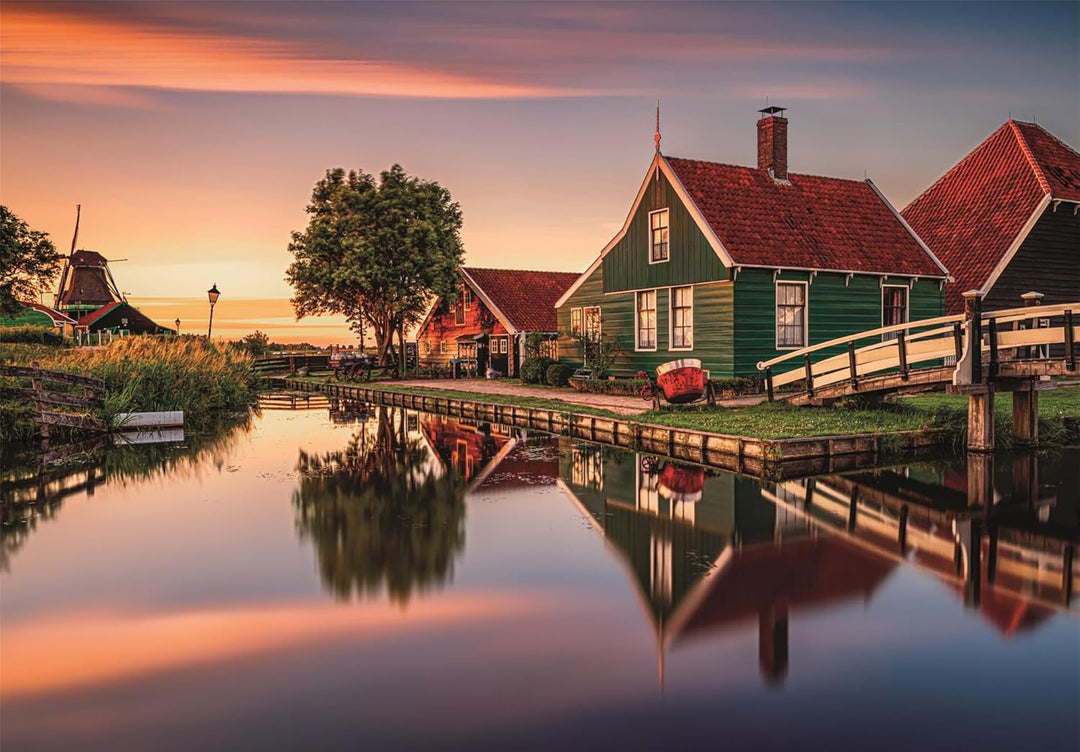 Rompecabezas 1500 Piezas Zaanse Schans Holanda