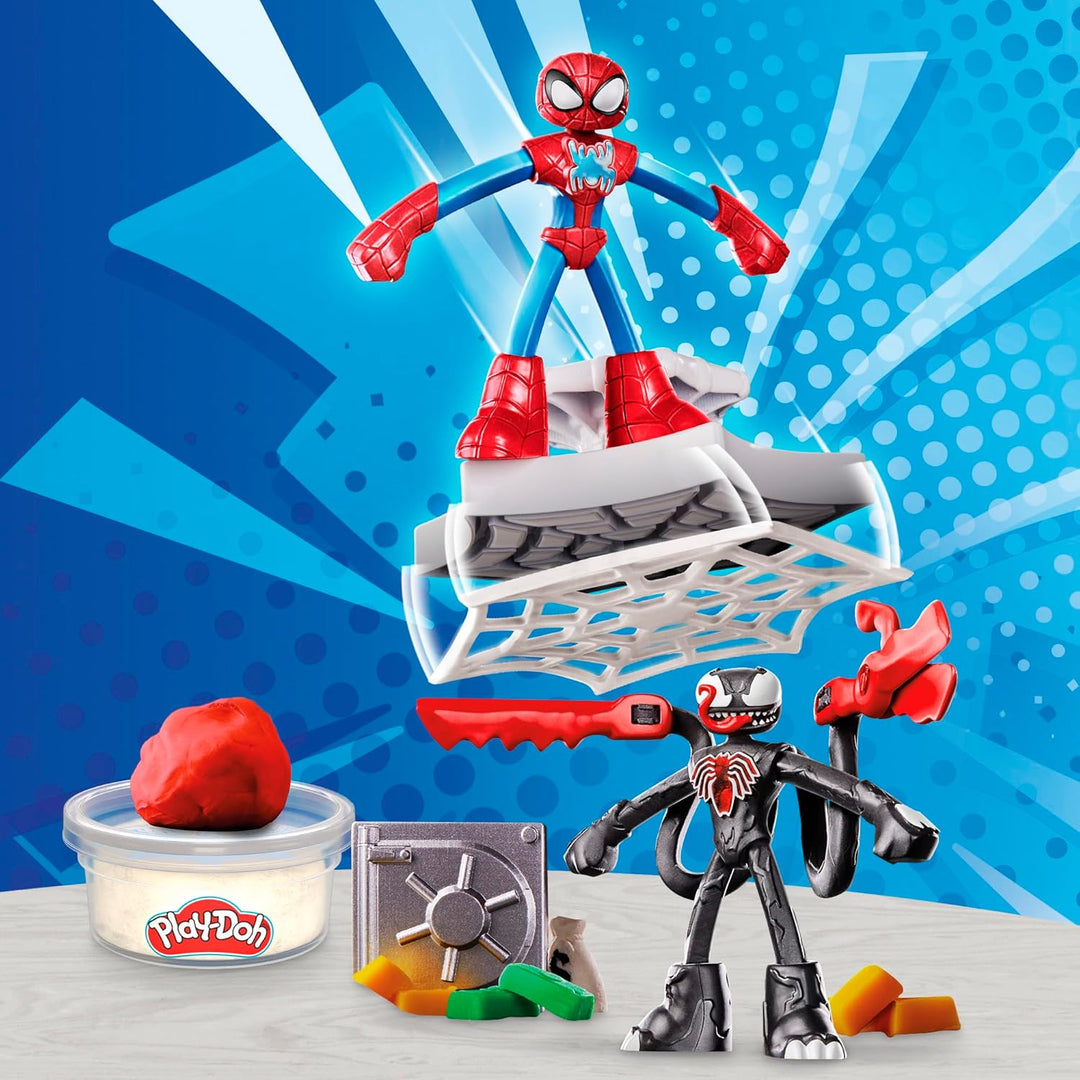 Juguete Play-doh Spider-man Batalla Para Niños