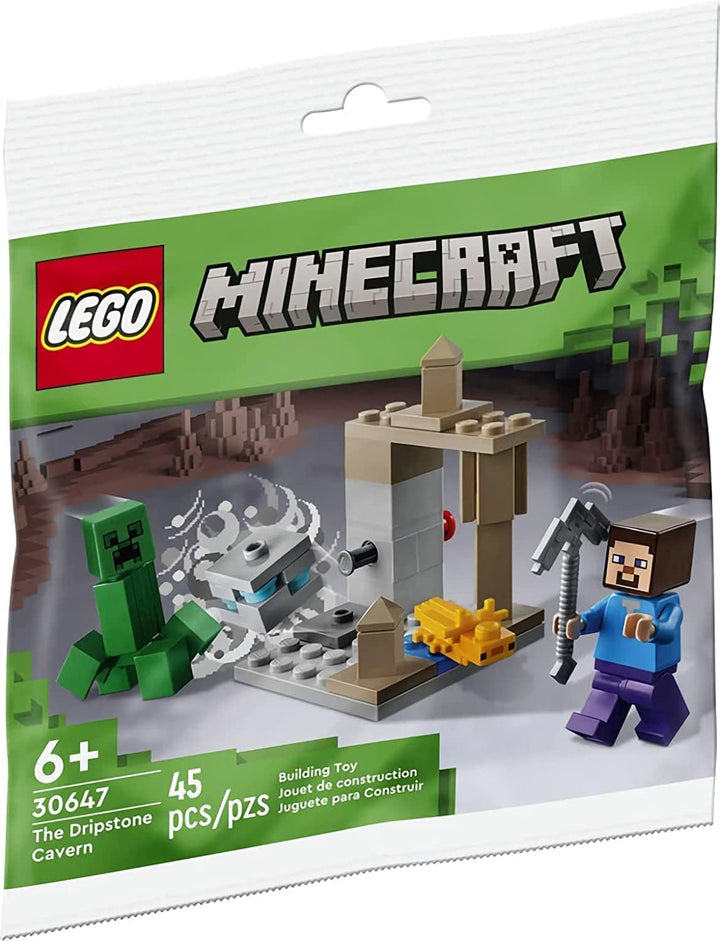 Juego Lego Minecraft Caverna 45 Piezas Niños