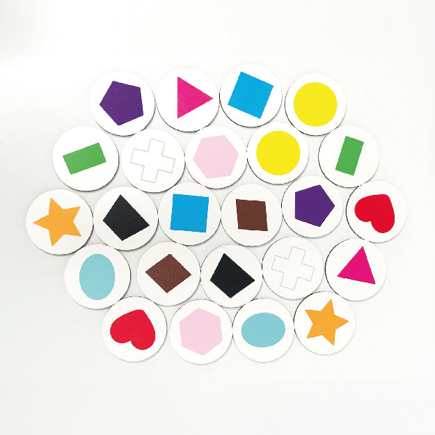 Juego De Memoria Con Figuras Para Niños