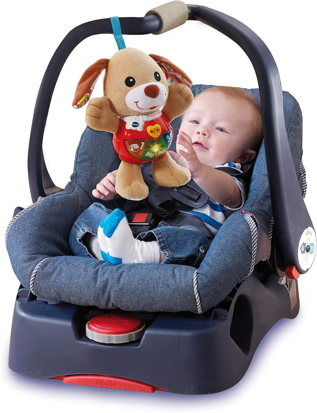 Juguete Bebé Peluche Perrito Luces Sonido