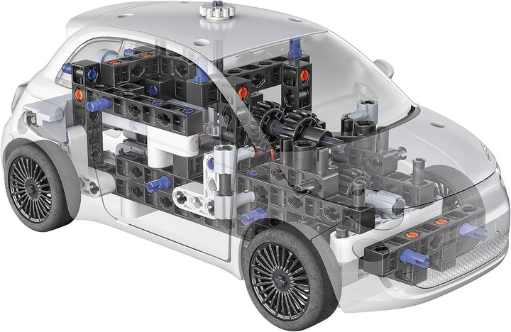 Juego Construcción Auto Fiat 500 Para Niños