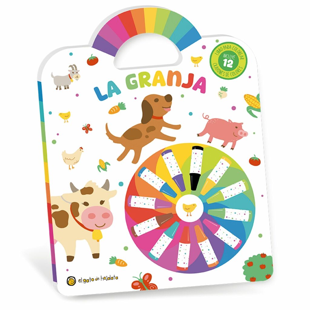 Libro Para Colorear La Granja Para Niños