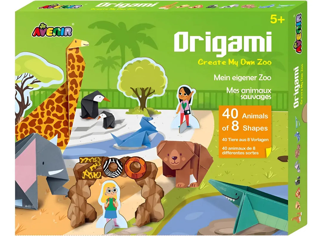 Set De Arte Y Manualidades Origami Animales