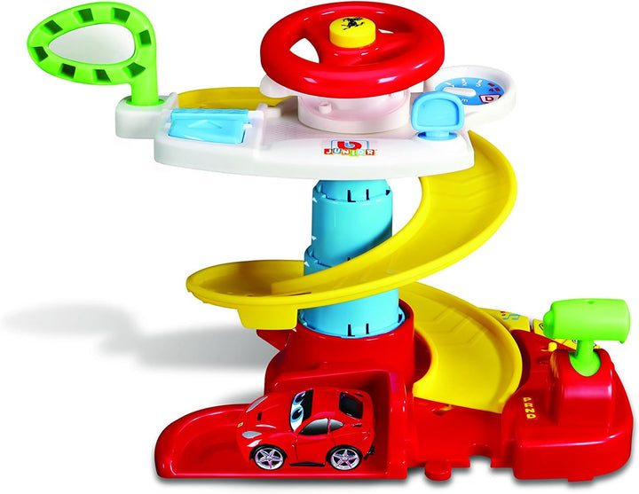Pista De Carros Con Timón Luces Y Sonidos 2 En 1