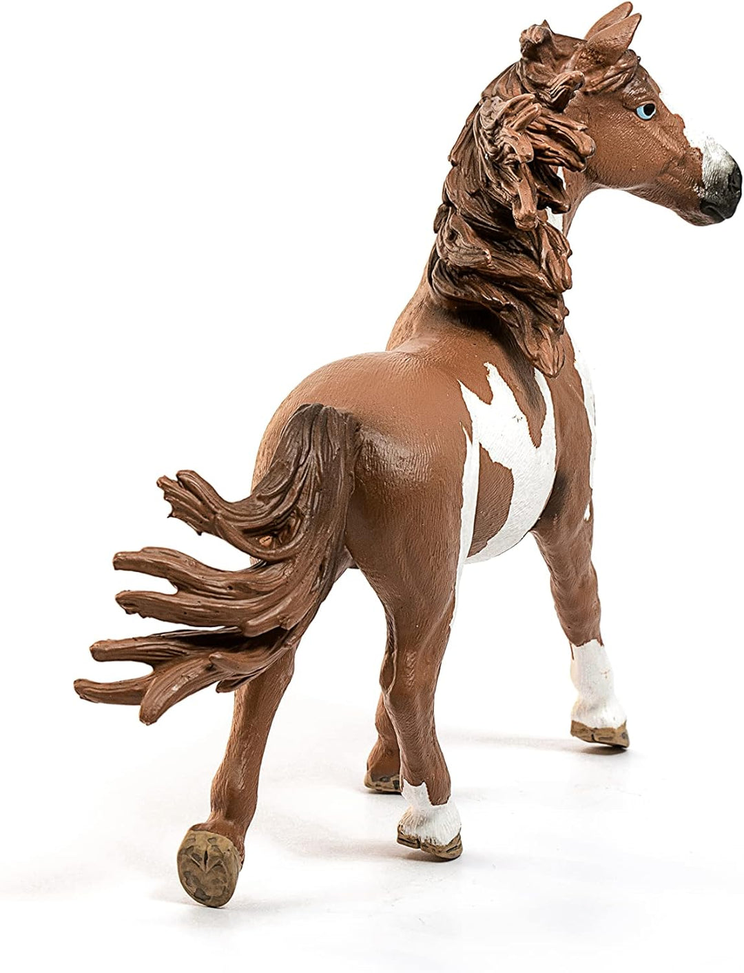 Figura Caballo Semental Pinto Pintada A Mano s