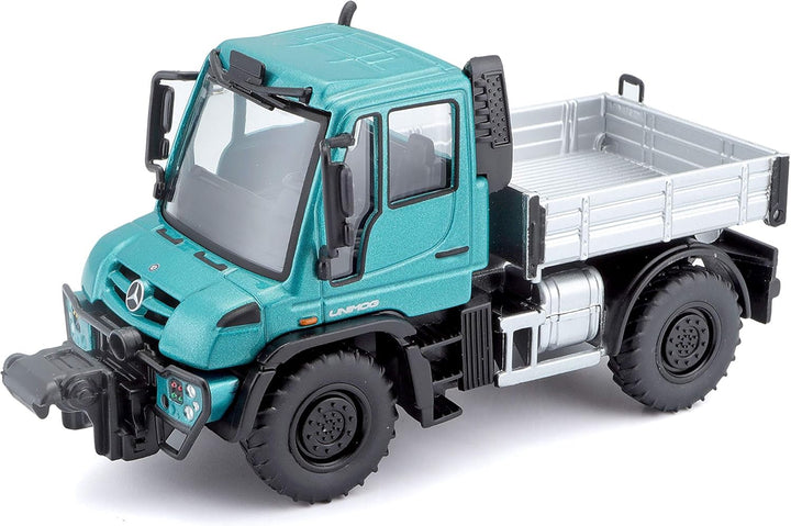Camión A Escala Mercedes Benz Unimog azul